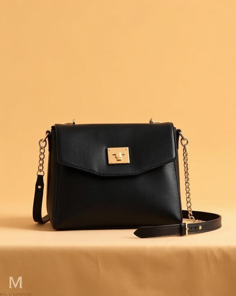 Crossbody Noir Gold