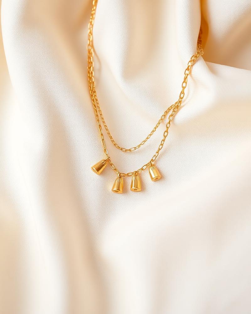 Colar Camadas Dourado
